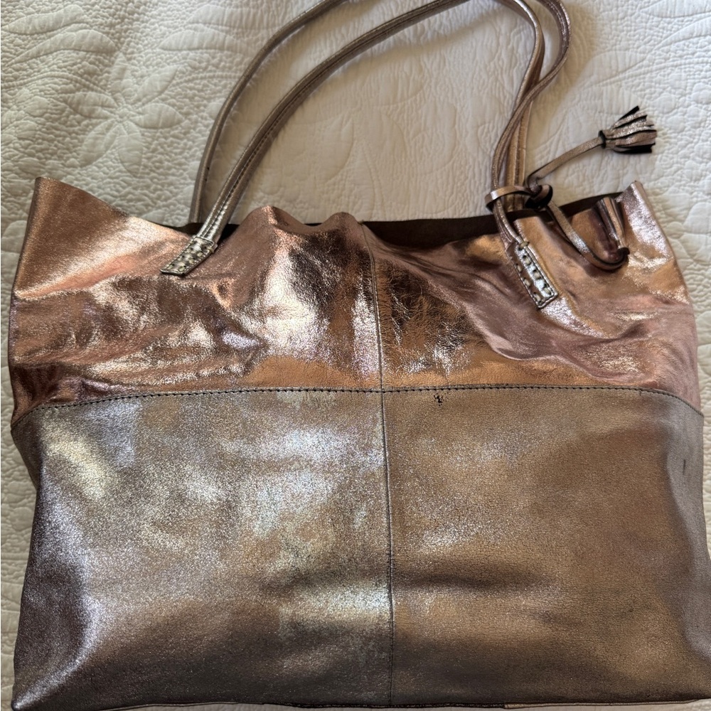 Metallic Tote Bag